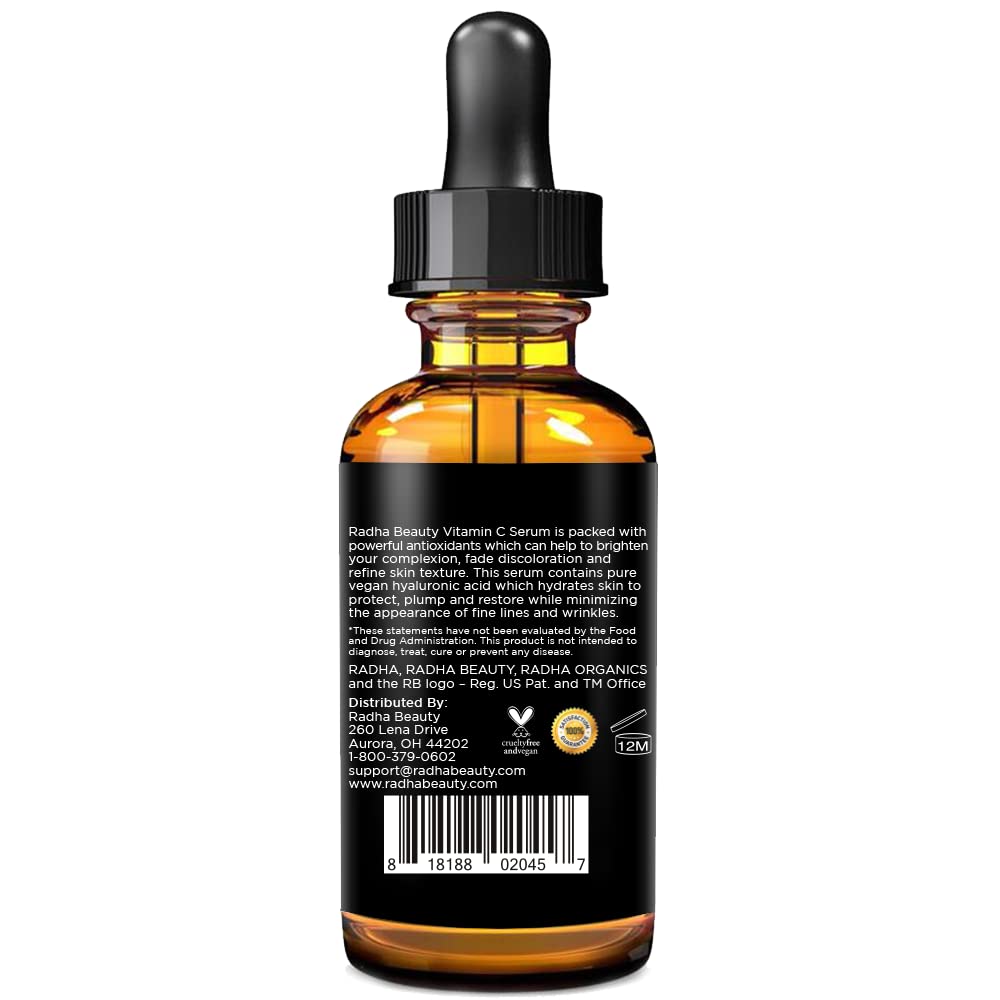 Radha Beauty Vitamin C Serum citrus aroma for refreshing skincare routine