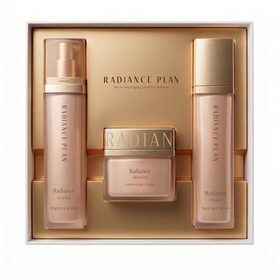 Radiance Plan Brightening Mask refreshes mature skin with radiant glow.