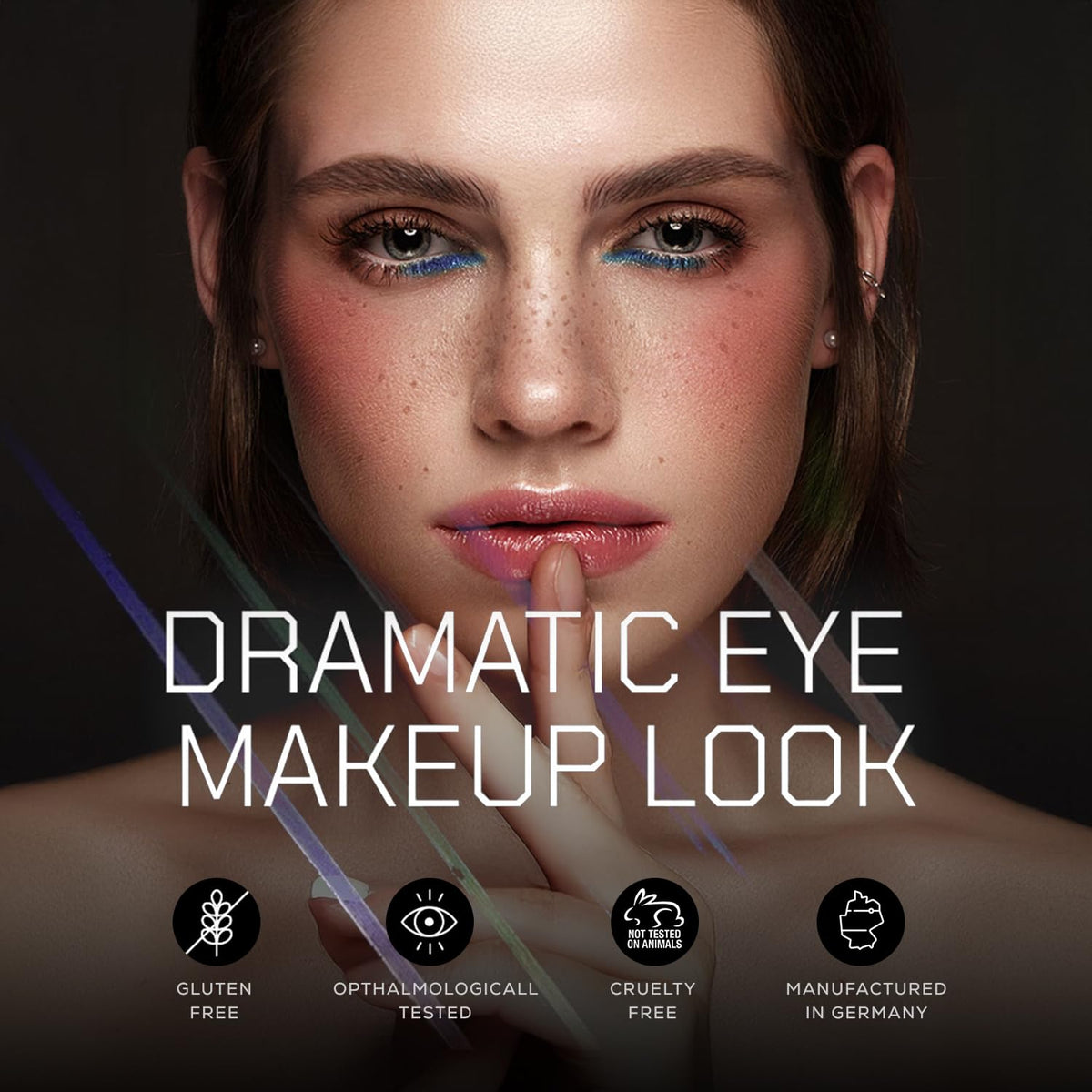 Radiant Hellenica smooth-glide pencil enables effortless liner application.