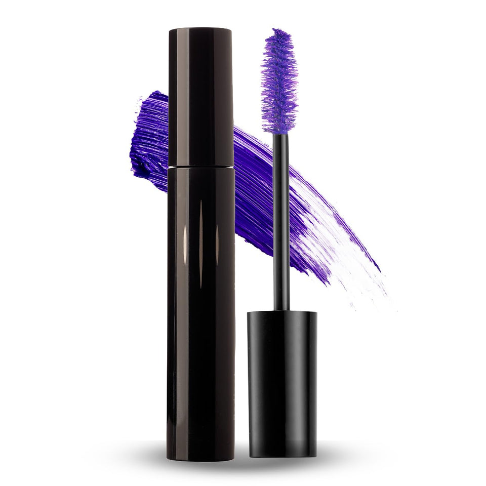 Radiant Professional Lengthening Mascara violet brush coats lashes with dramatic volume