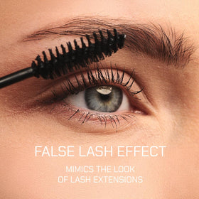 Radiant Professional Lengthening Mascara waterproof formula for all day smudge resistance.