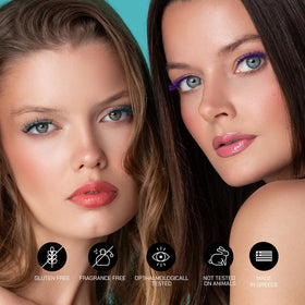 Radiant Professional Mascara argan butter and tsubaki oil nourish lashes.
