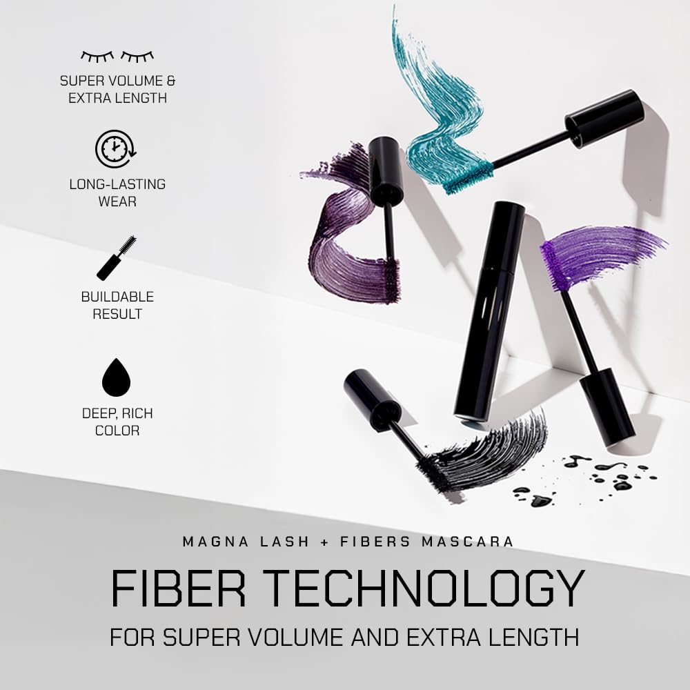 Radiant Professional Mascara wand close-up highlights brush design for smooth, clump-free lashes.