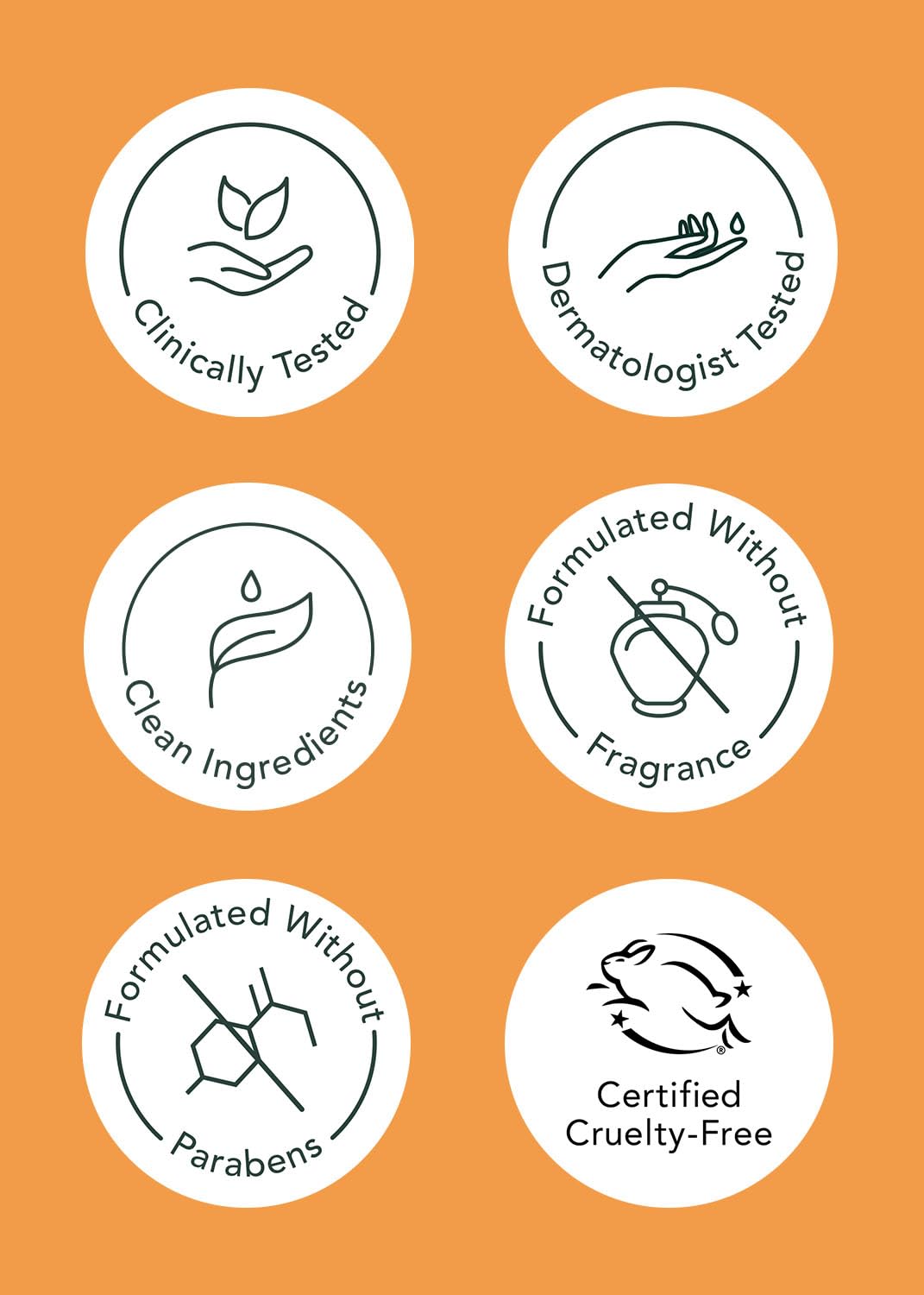 Rael Miracle Clear diagram of triple-acid blend and its exfoliating action.