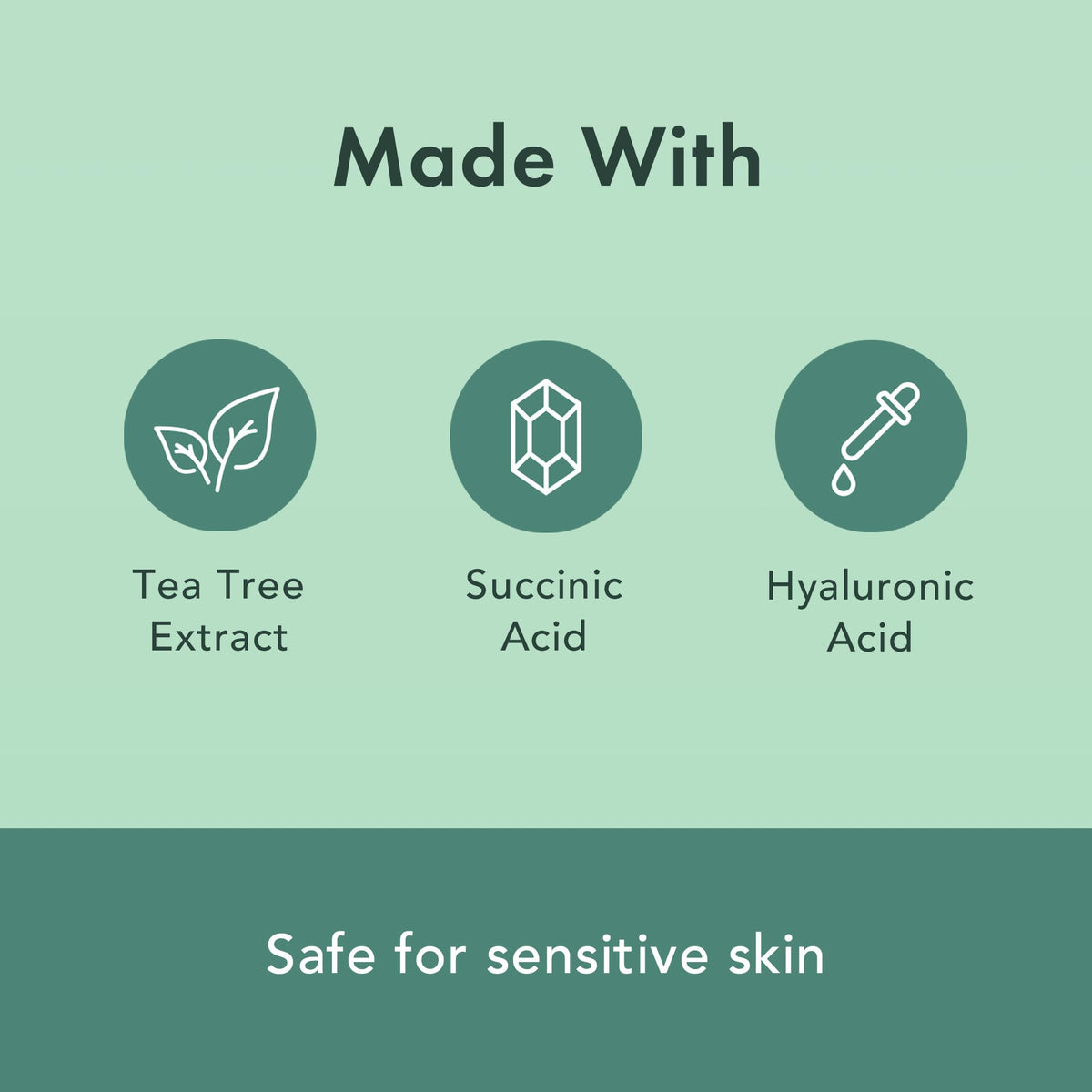 Hyaluronic acid within Rael patch offers surface hydration near blemish.