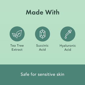 Rael Pimple Patches with hyaluronic acid hydrate surrounding skin.