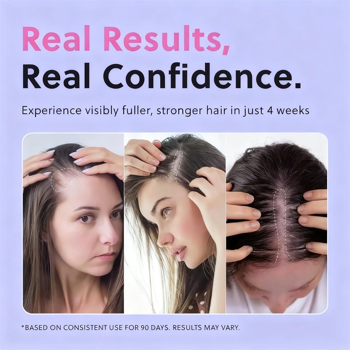 Raifin spray addresses crown and temples with revitalization