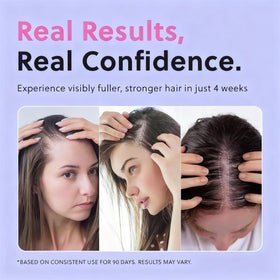 Raifin spray addresses crown and temples with revitalization