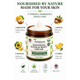 RaGaNaturals argan oil mango butter ingredients nourish skin