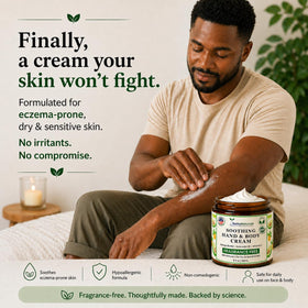 RaGaNaturals cream ready for face, hands, and body use