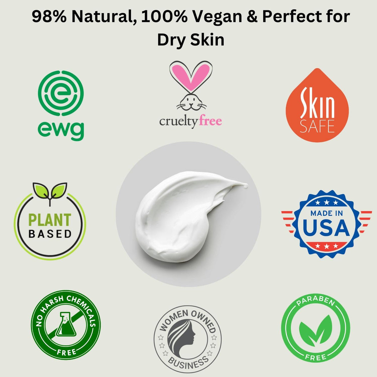 Vegan cruelty-free RaGaNaturals mango lotion label and certification
