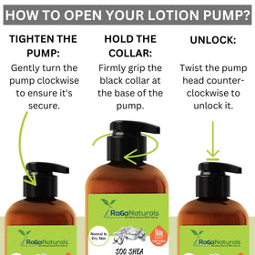 RaGaNaturals family-friendly unscented lotion suitable for all ages