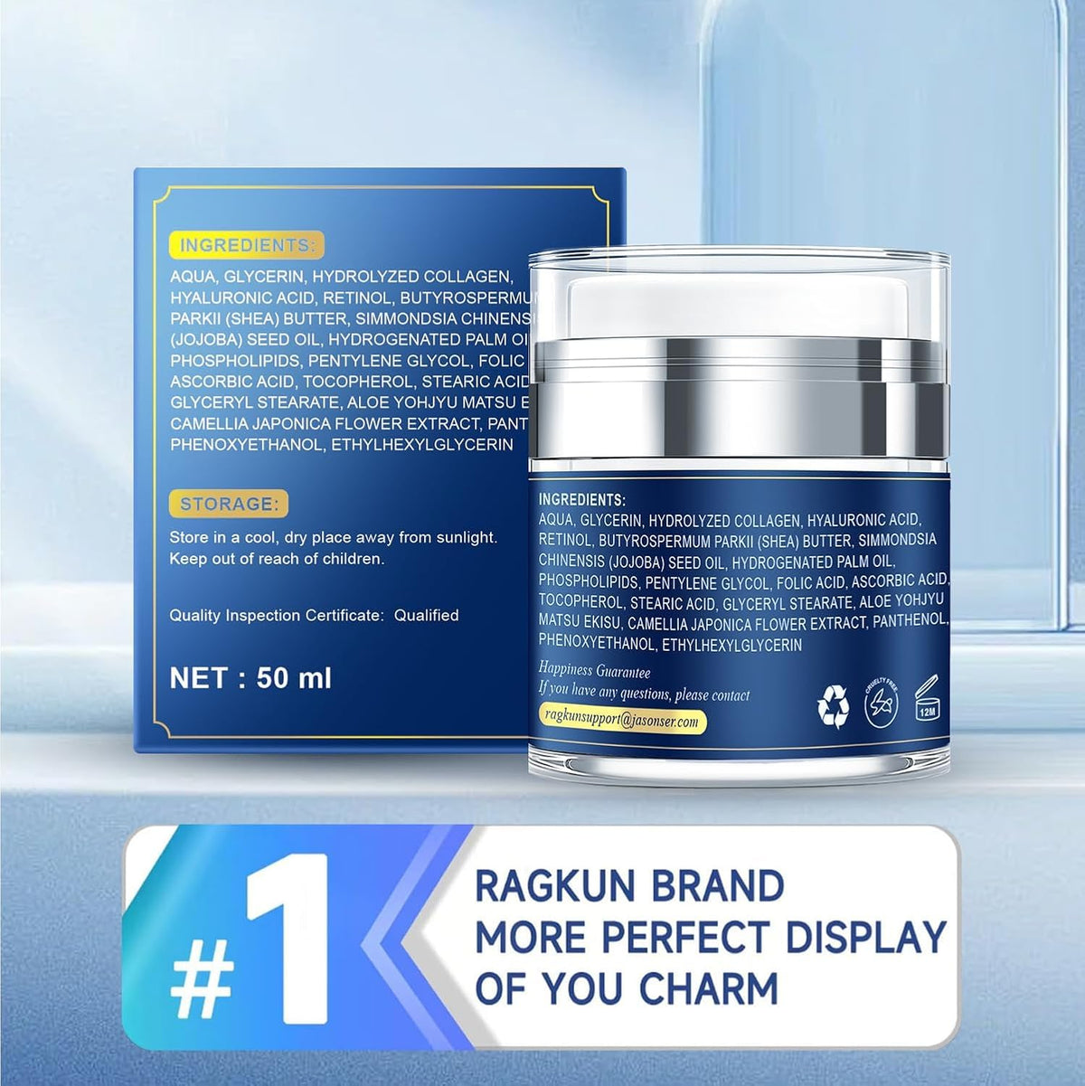 Ragkun packaging and seal showcasing premium design