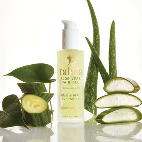 Blow-dried Rahua Aloe Vera Gel for a defined style