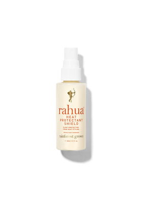 Rahua Heat Protectant Shield front bottle promotes heat styling protection