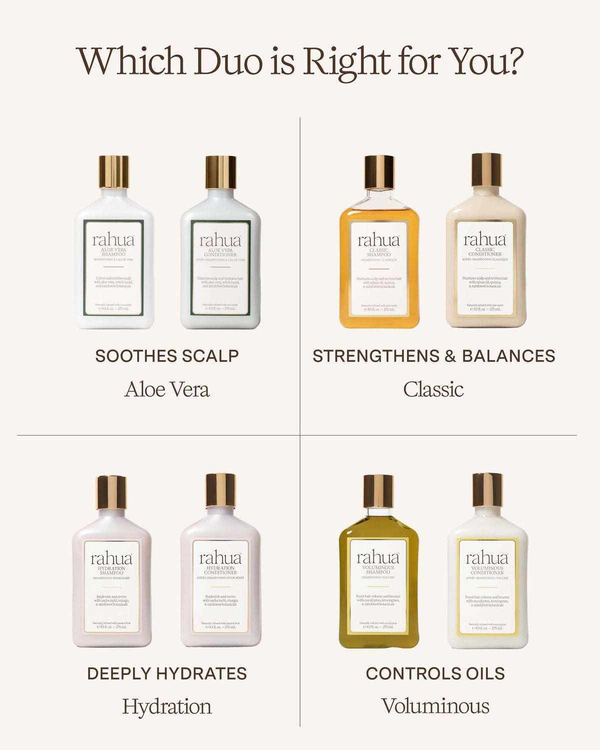 Rahua Hydration Shampoo dry hair shine image hints at lasting hydration and softness