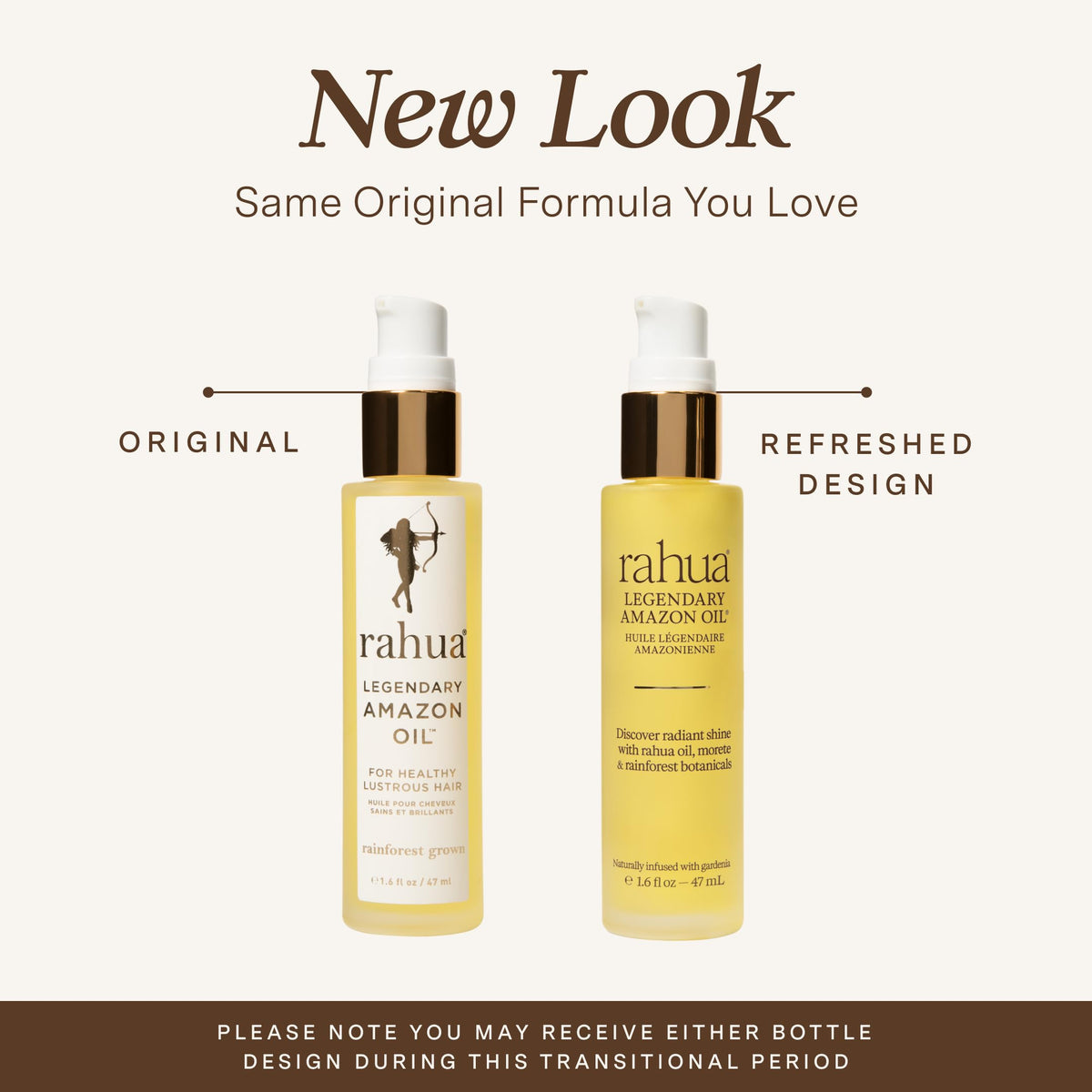 Rahua Amazon Oil dropper close-up; quick-absorbing care reduces frizz on day-to-day use.