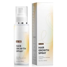 RAIFIN Hair Growth Spray bottle with rosemary oil supports thinning hair.