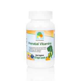 Raise Them Well prenatal multivitamin bottle front view for prenatal support