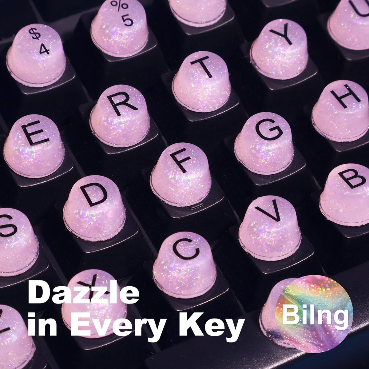 Raised Button cylindrical trapezoidal structure supports natural typing posture.
