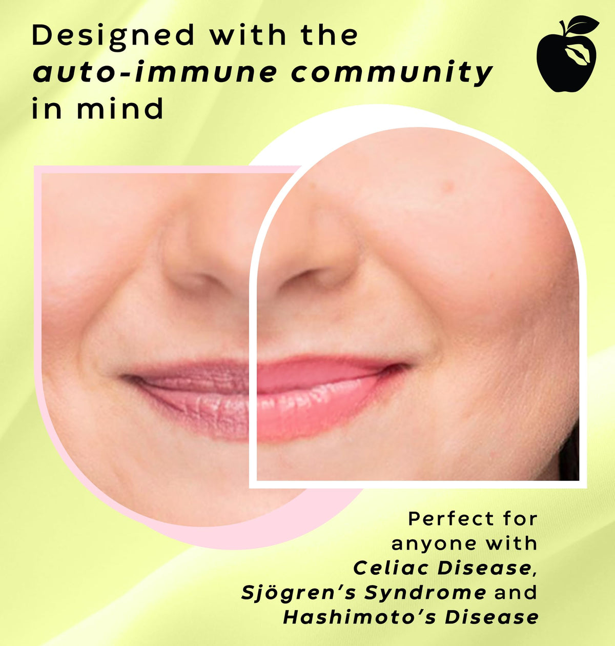 Rallye Balm vegan formula emphasizes clean gluten-free ingredients for sensitive lips.