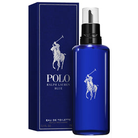 Polo Blue seaside lifestyle scene evokes crisp aqua freshness