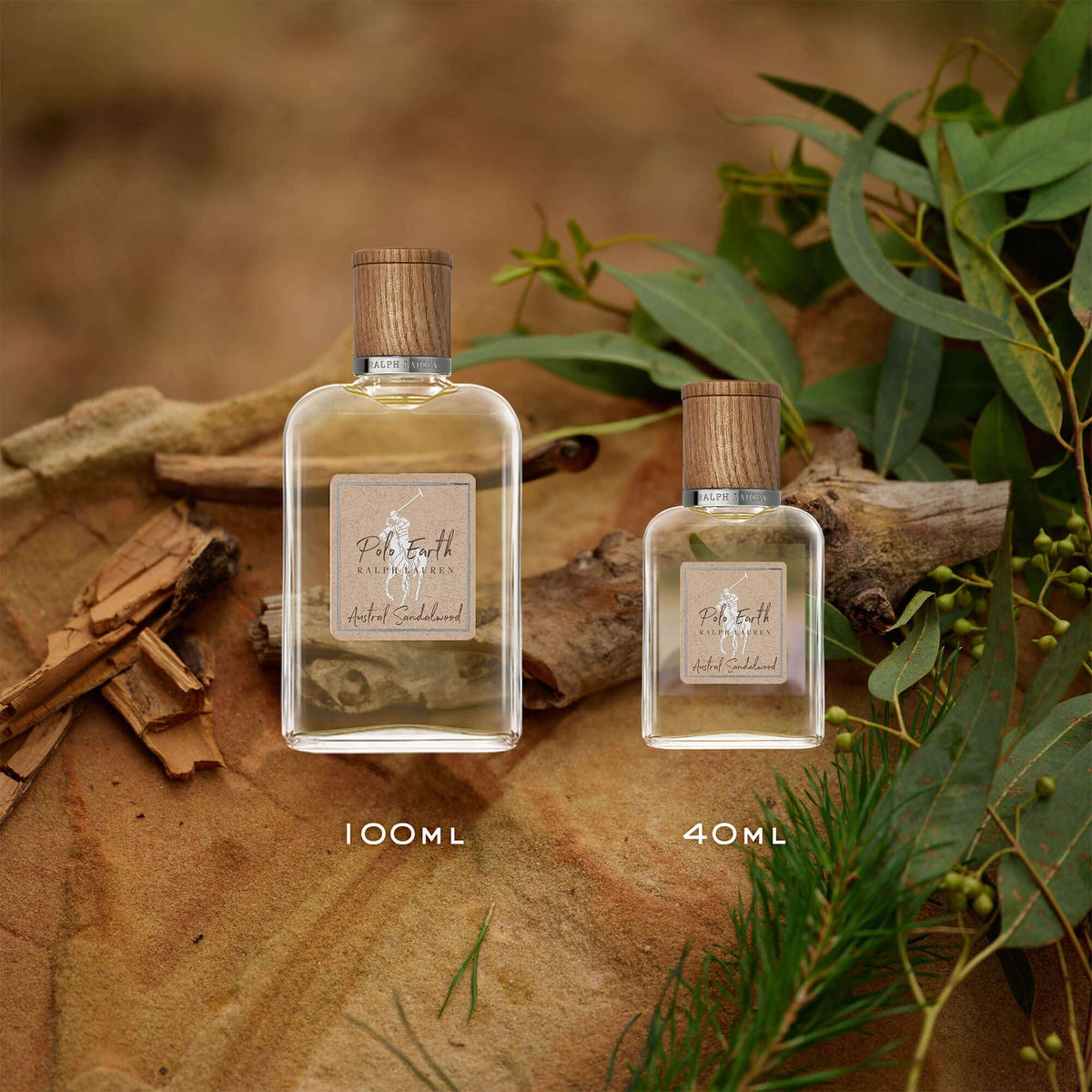 POLO EARTH spray-action releases scent for effortless application