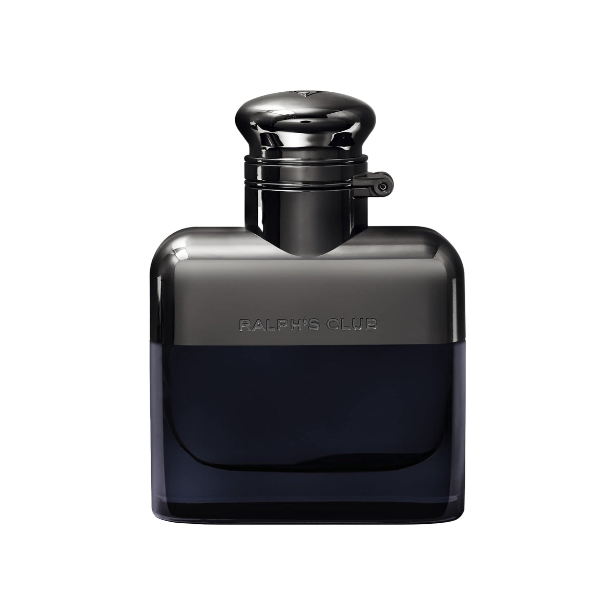 Ralph Lauren Fragrances Ralph's Club bottle with a sleek gunmetal cap for a refined look.