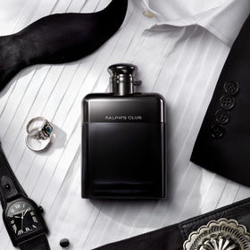 Ralph Lauren Fragrances Ralph's Club packaging evokes gift-ready luxury.