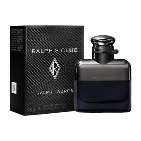 Ralph Lauren Fragrances Ralph's Club display on shelf signals premium fragrance.
