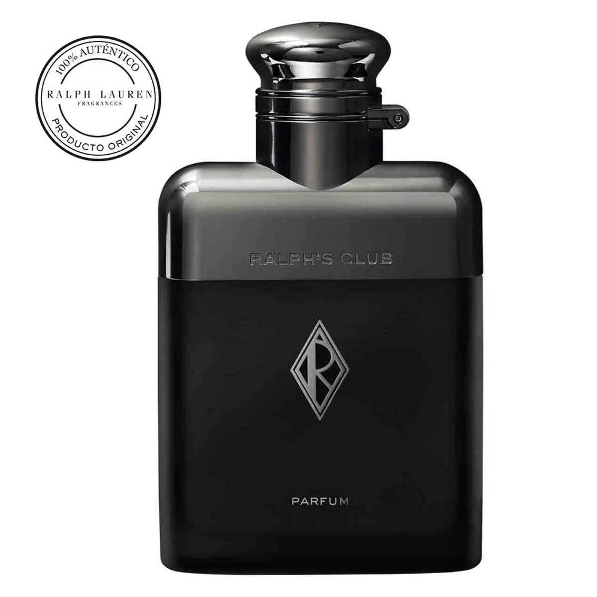 Spray action of Ralph's Club Parfum, suggesting long-lasting fragrance for special nights.