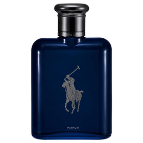 Ralph Lauren Polo Blue bottle front view with modern silhouette.