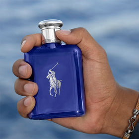 Polo Blue packaging box presents elegant gift-ready presentation