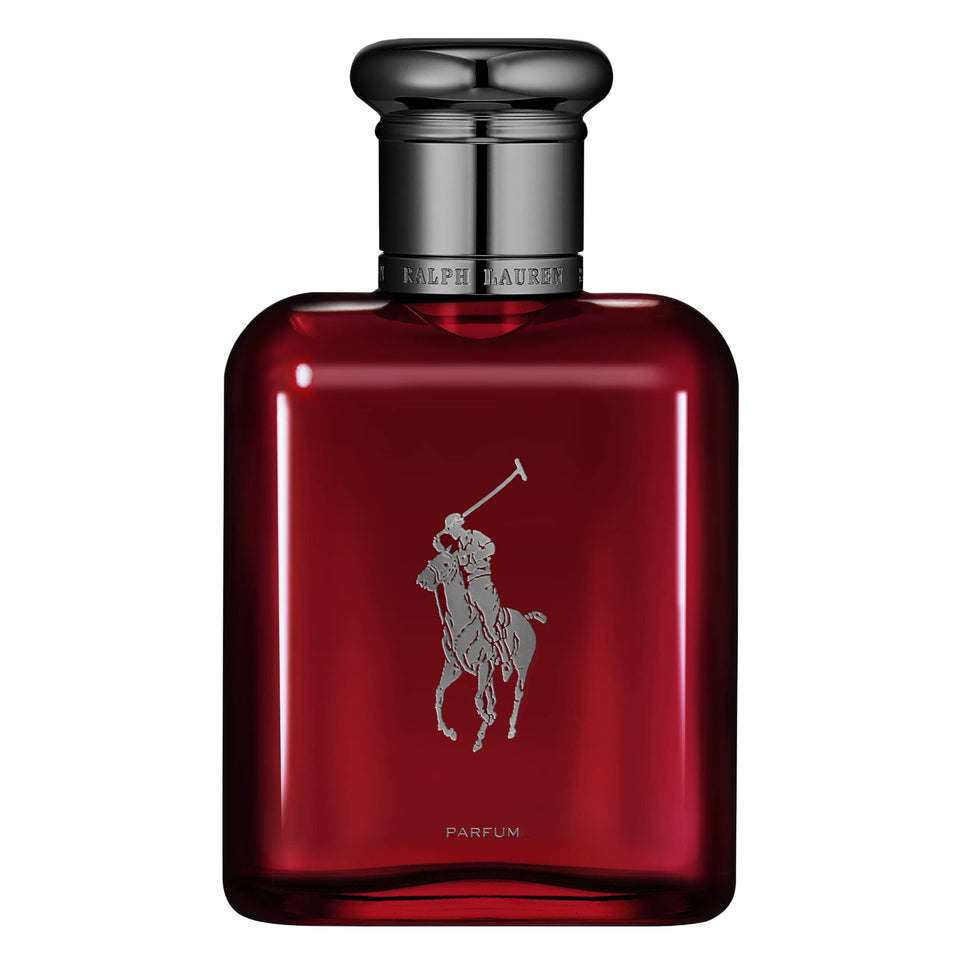 Ralph Lauren Polo Red bottle front showcases the bold, ambery-woody character for evening wear.