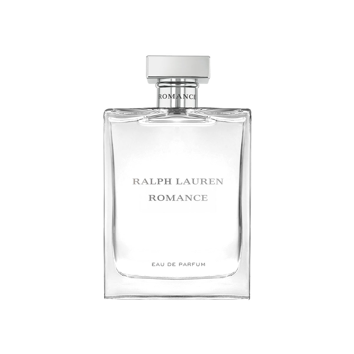 Ralph Lauren Romance EDP bottle with sleek glass design for everyday elegance.