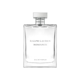 Ralph Lauren Romance EDP bottle with sleek glass design for everyday elegance.