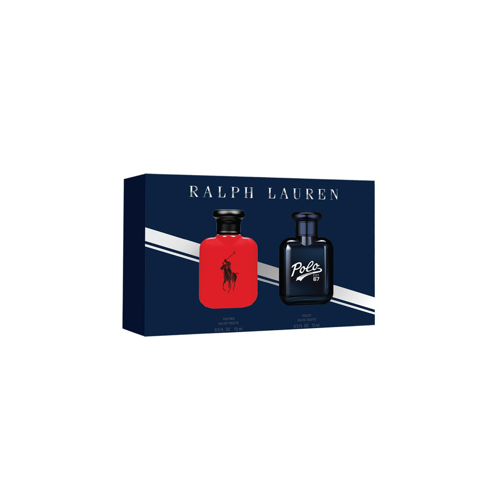 Ralph Lauren World of Polo Duo travel sprays for on-the-go fragrance refresh.