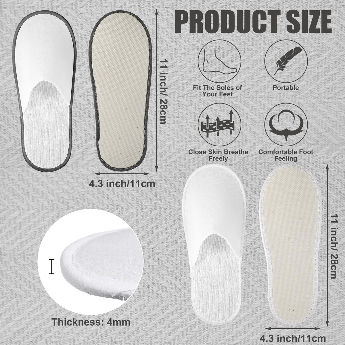 Ramede non-slip sole closeup shows reliable grip on smooth floors.
