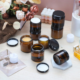 RAMFIYN versatile container for candles, scrubs, herbs, or spices.