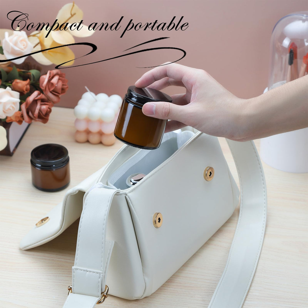 RAMFIYN label-ready design helps organize your stash and samples.