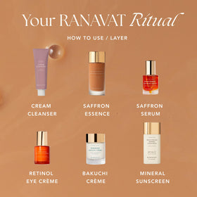 Recyclable packaging of Radiant Rani underscoring sustainable skincare choices.