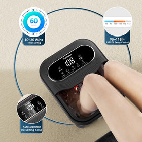 Ranjova Foot Spa 3D Tai Chi rollers target pressure points for better circulation