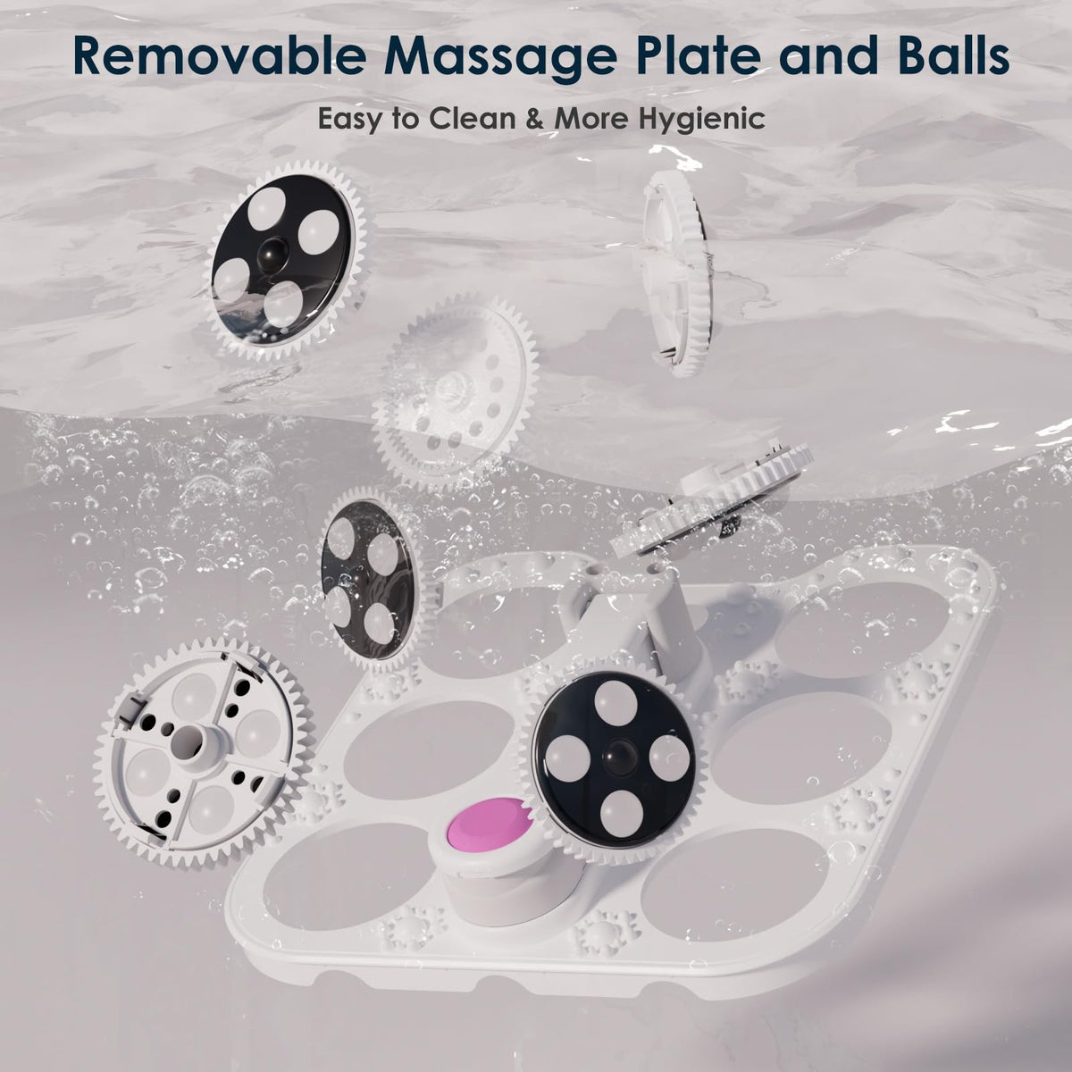 Ranjova Foot Spa digital control panel enables easy temperature and time settings