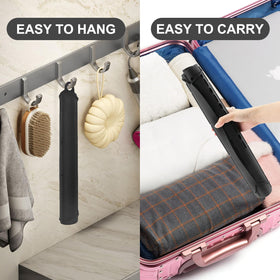 Ranphykx silicone cover supports multiple tools without clutter on the vanity.