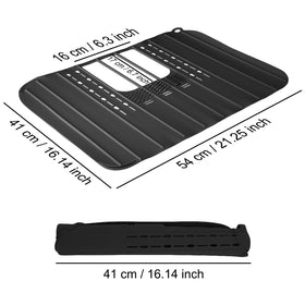 Ranphykx sink foldable cover with durable steel frame shows sturdy support for tools.