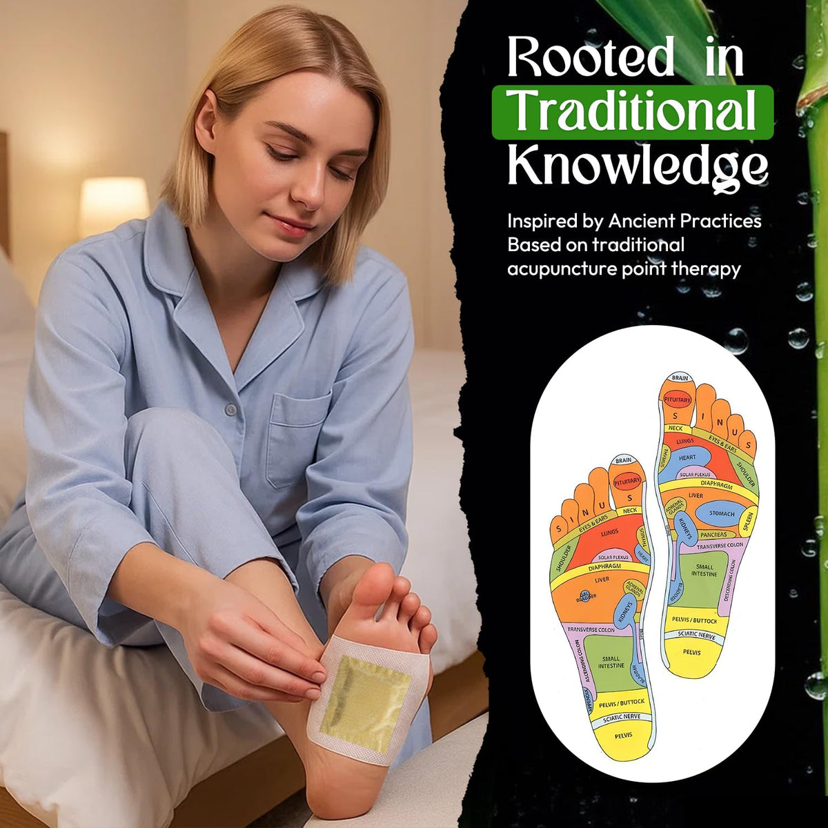 Rantherm Foot Pads after use suggesting softer skin and routine benefits