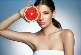 RAPSI Baronessa Cali Tarocco Cleanser packaging highlighting Sicilian Red Orange Extracts