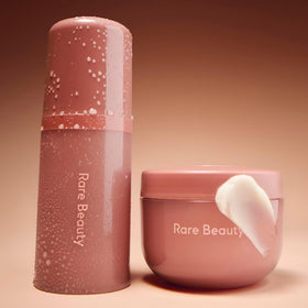 Rare Beauty Find Comfort fragrance mist bottle with peach and orange blossom notes for daily uplift