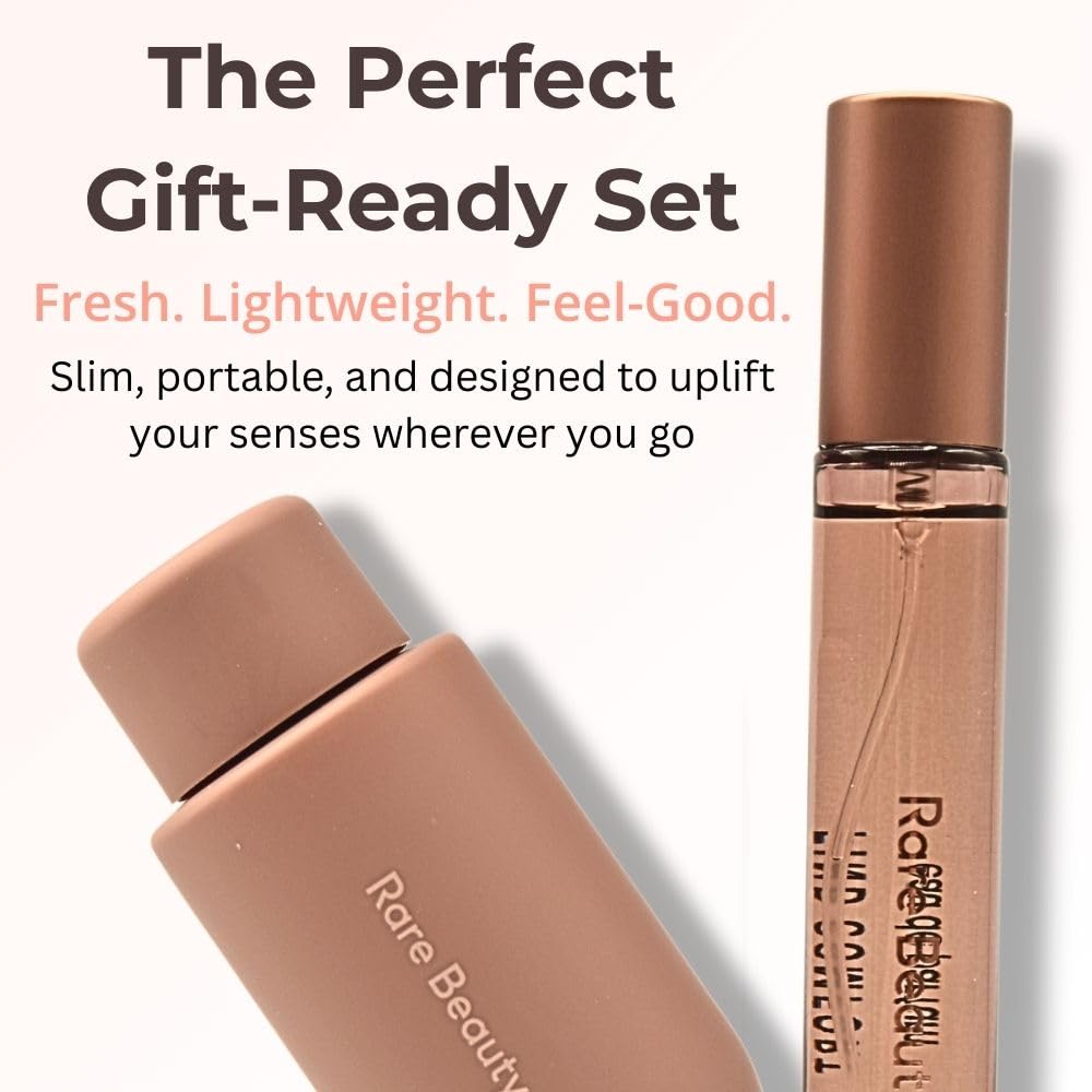 Rare Beauty Find Comfort set packaging highlights vegan and cruelty-free credentials.