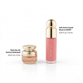 Rare Beauty Selena's Faves Soft Pinch Blush in Happy, light buildable color.